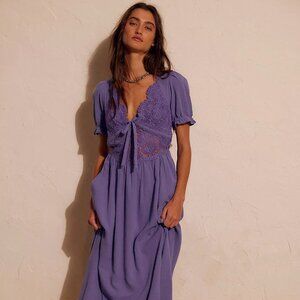 All You Need Is Lace Midi Dress